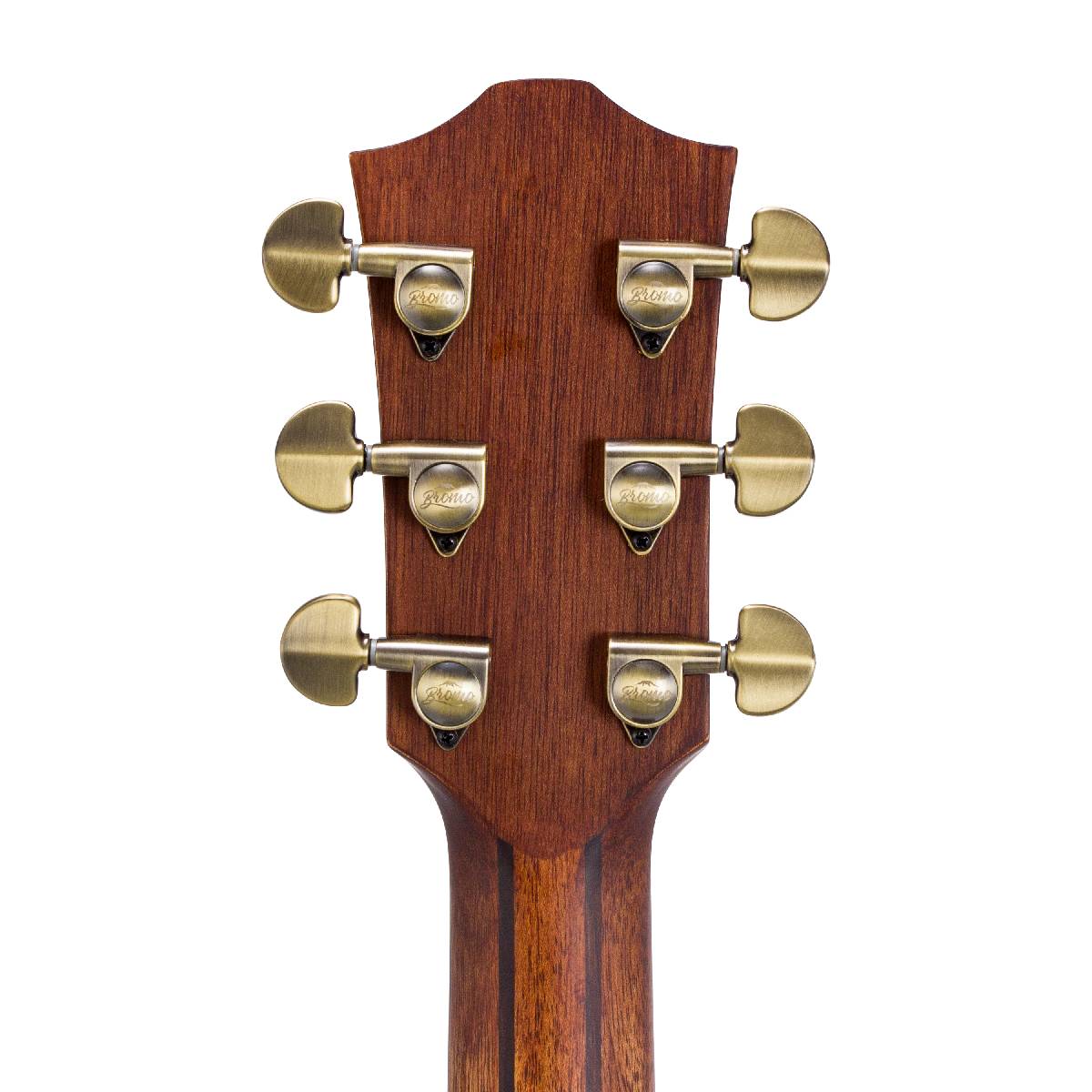 Bromo BAR1H Rocky Mountain Series Dreadnought Acoustic Guitar w/ All Solid Wood - Histroic Finish