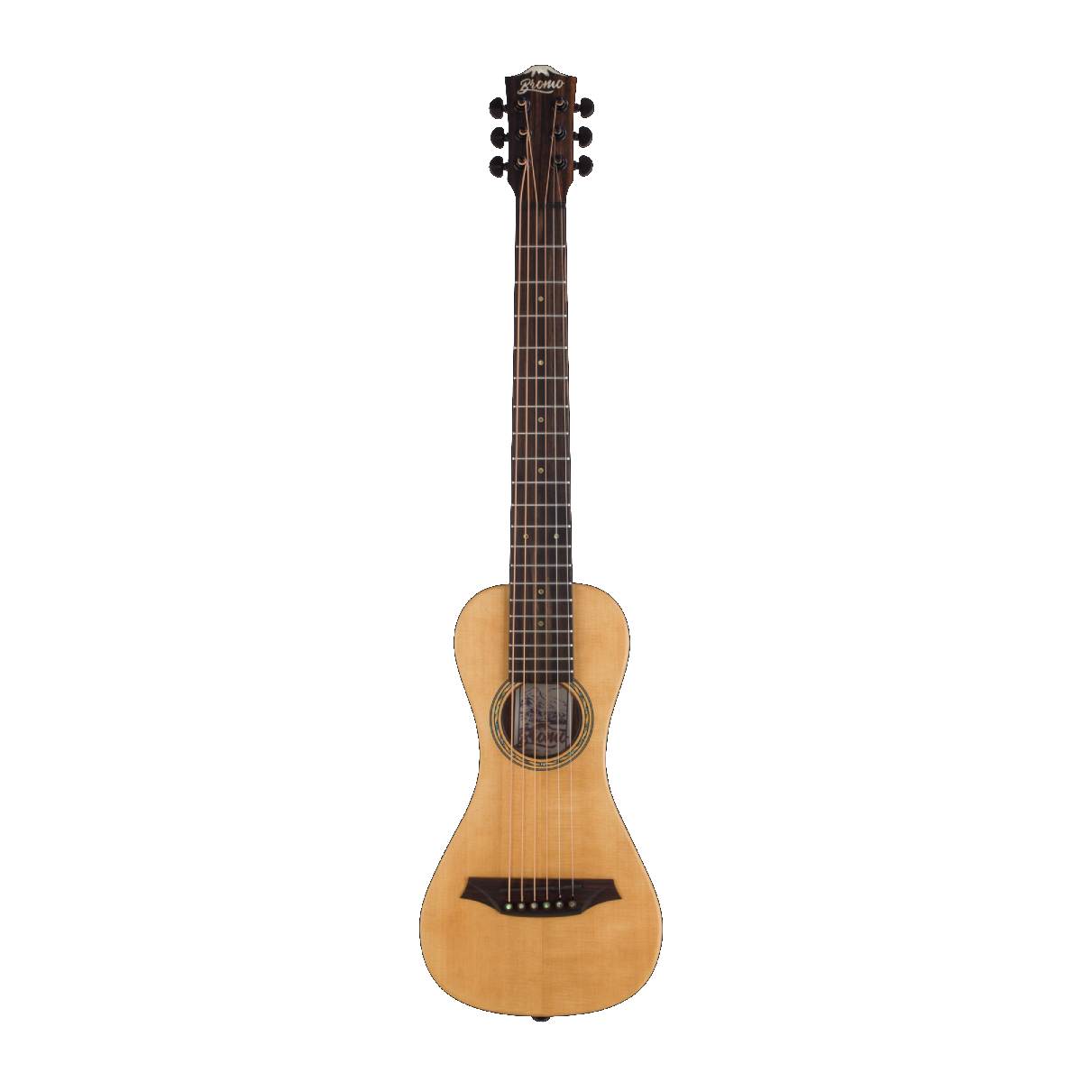 Bromo BAR3E Rocky Mountain Series Traveller Acoustic Guitar w/ All Solid Wood &amp; Pickup