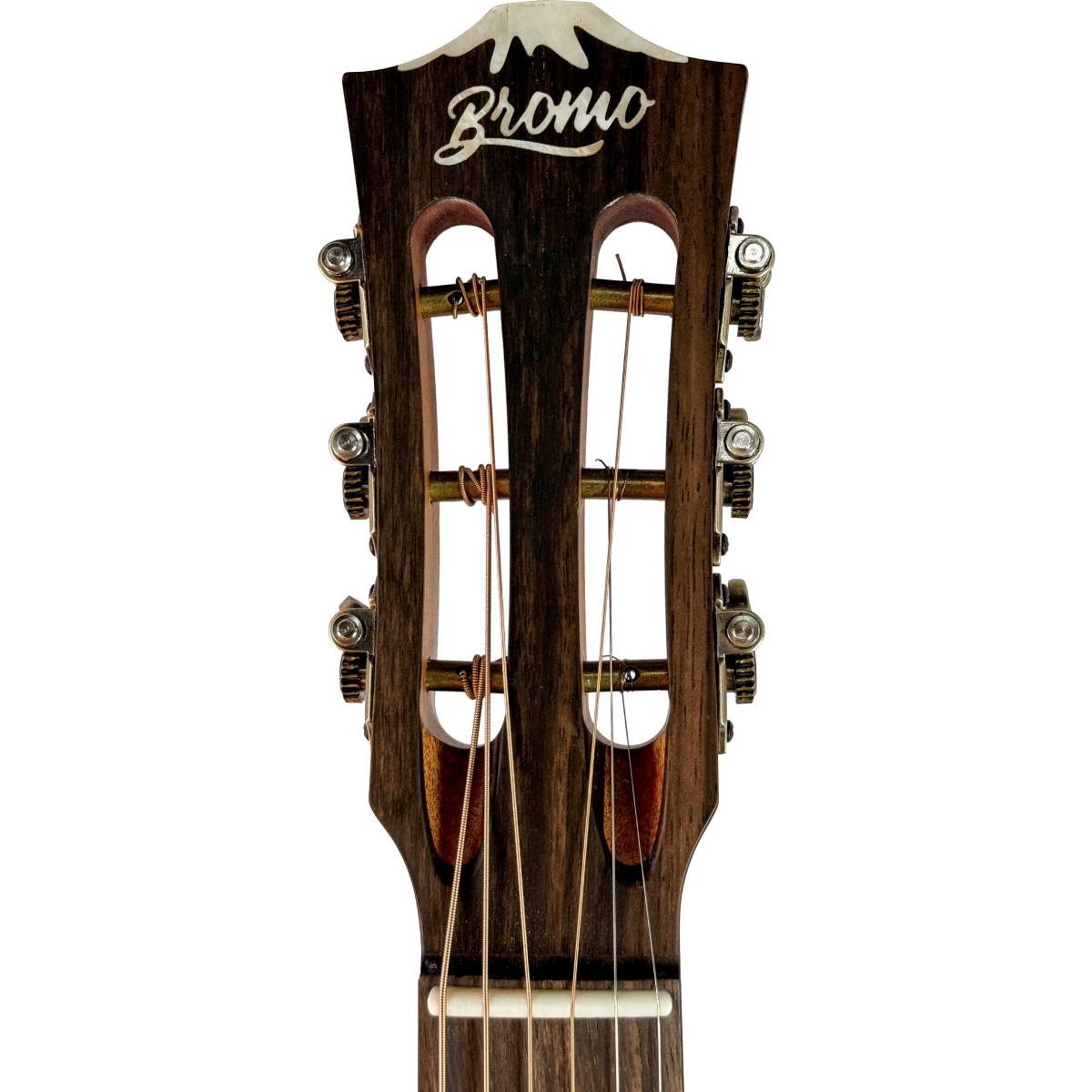 Bromo BAR6E Rocky Mountain Series Parlour Acoustic Guitar w/ All Solid Wood & Pickup