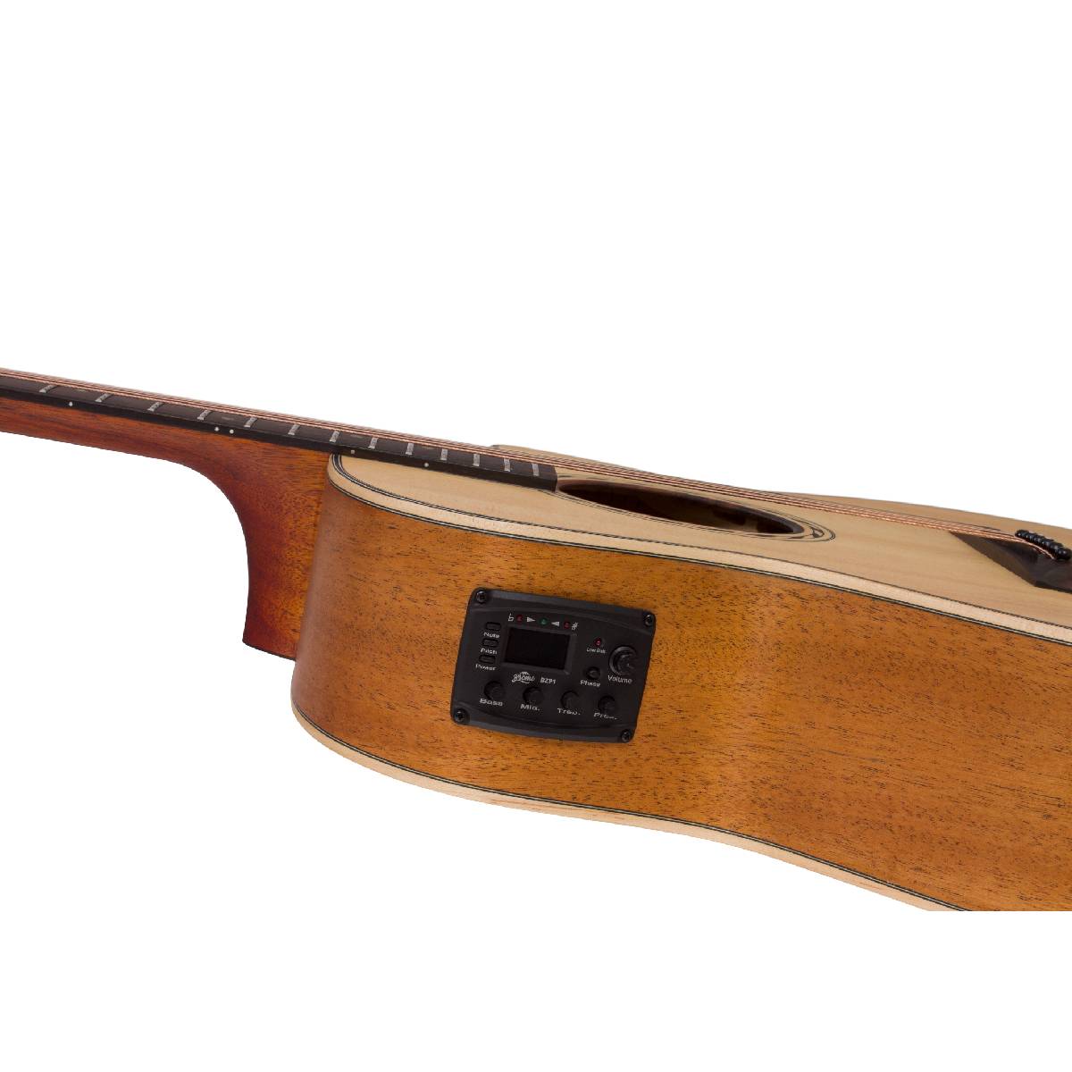 Bromo BAT2CE Tahoma Series Grand Auditorium Acoustic Guitar w/ Solid Spruce Top & Pickup