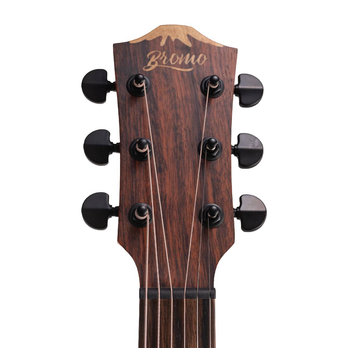 Bromo BAT2MCE Tahoma Series Grand Auditorium Acoustic Guitar w/ Solid Mahogany Top & Pickup & Cutaway