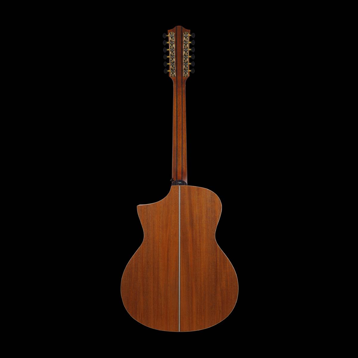 Bromo BAT4CE12 Tahoma Series Hillside Auditorium Acoustic Guitar 12-String w/ Solid Spruce Top & Pickup & Cutaway