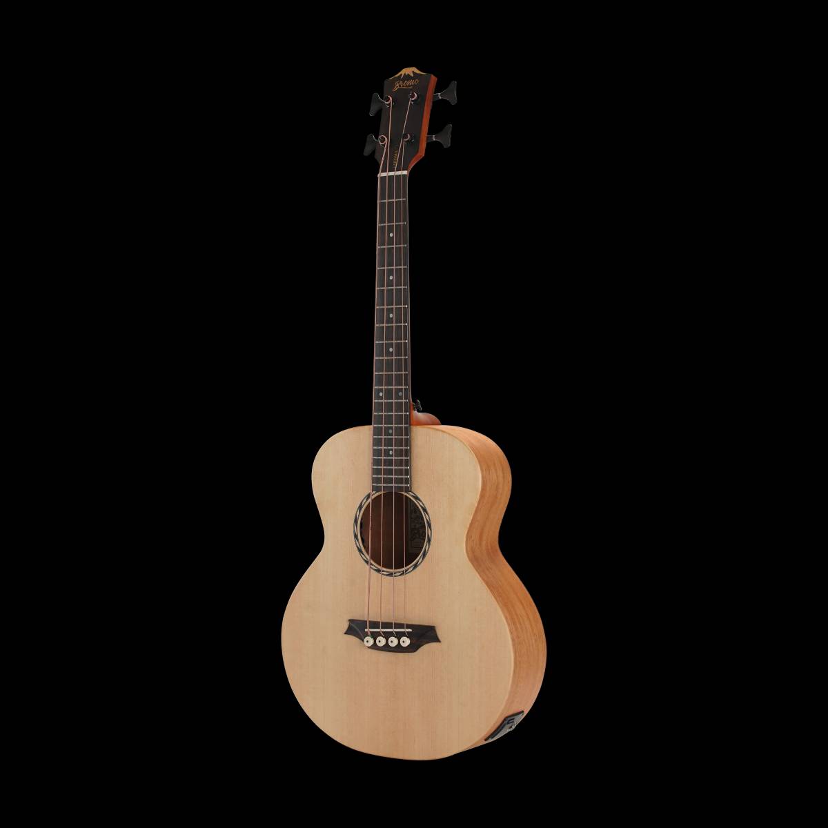 Bromo BAT8EFL Tohoma Series Bass Acoustic Guitar Fretless w/ Solid Spruce Top & Pickup