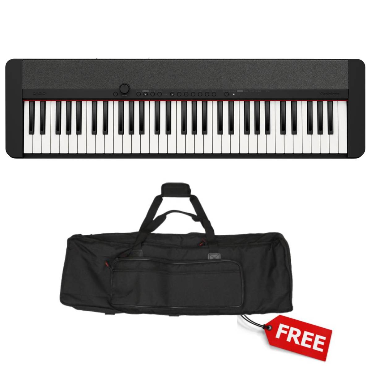 Casio CT-S1 Casiotone Digital Keyboard Black 61-Key