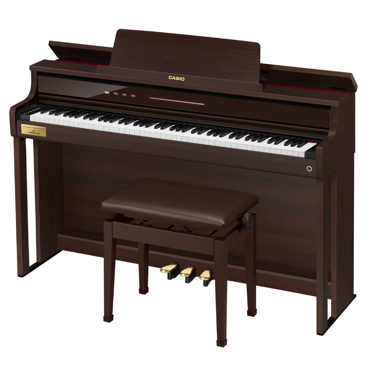 Casio Celviano AP-750 Digital Piano Brown w/ Bench