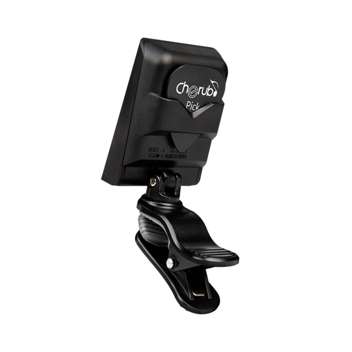 Cherub WST-680 Auto Chromatic Guitar Tuner Clip-On w/ Rechargeable Battery