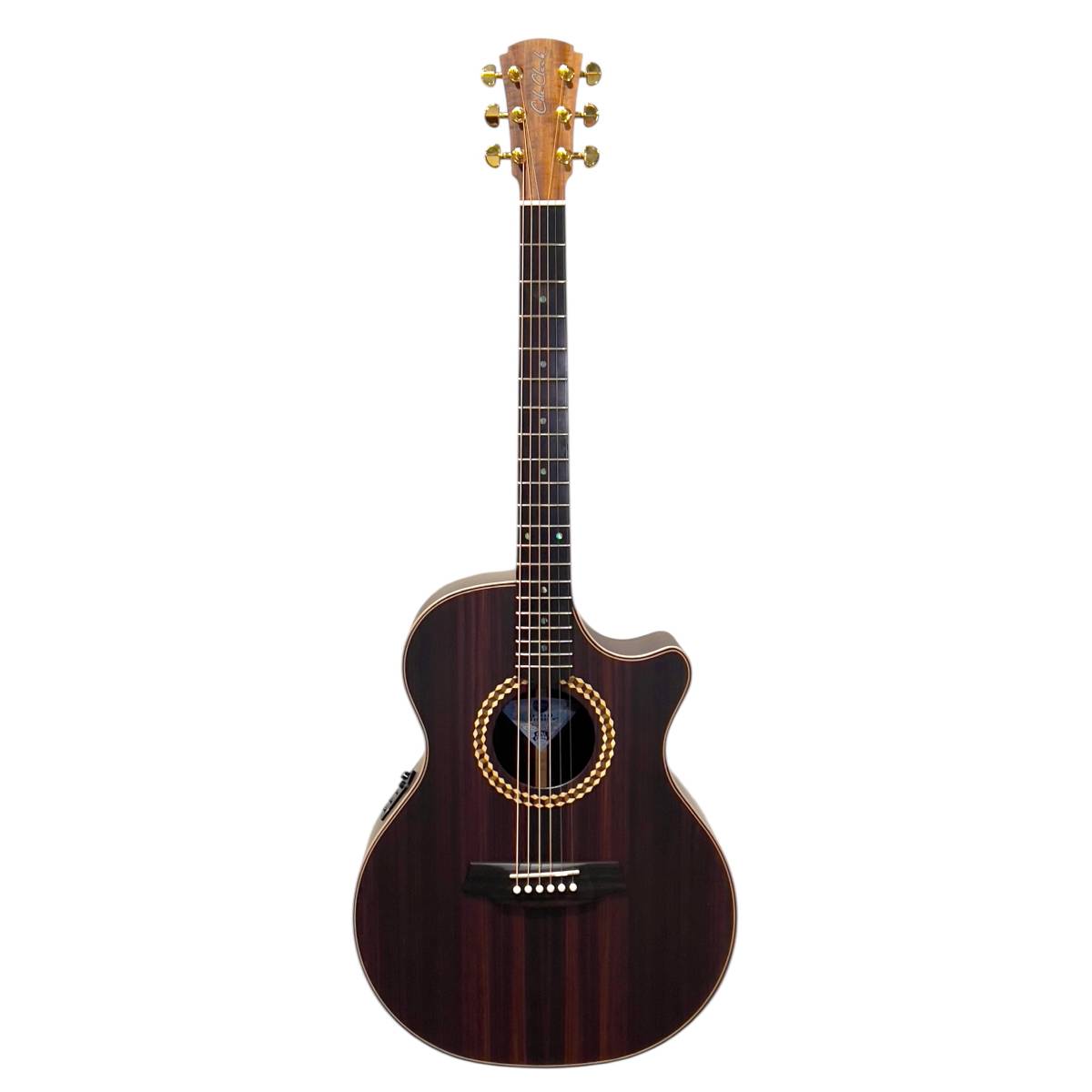 Cole Clark Recording Grand Auditorium Acoustic Guitar - Rosewood Face, Back & Sides w/ Pickup & Cutaway