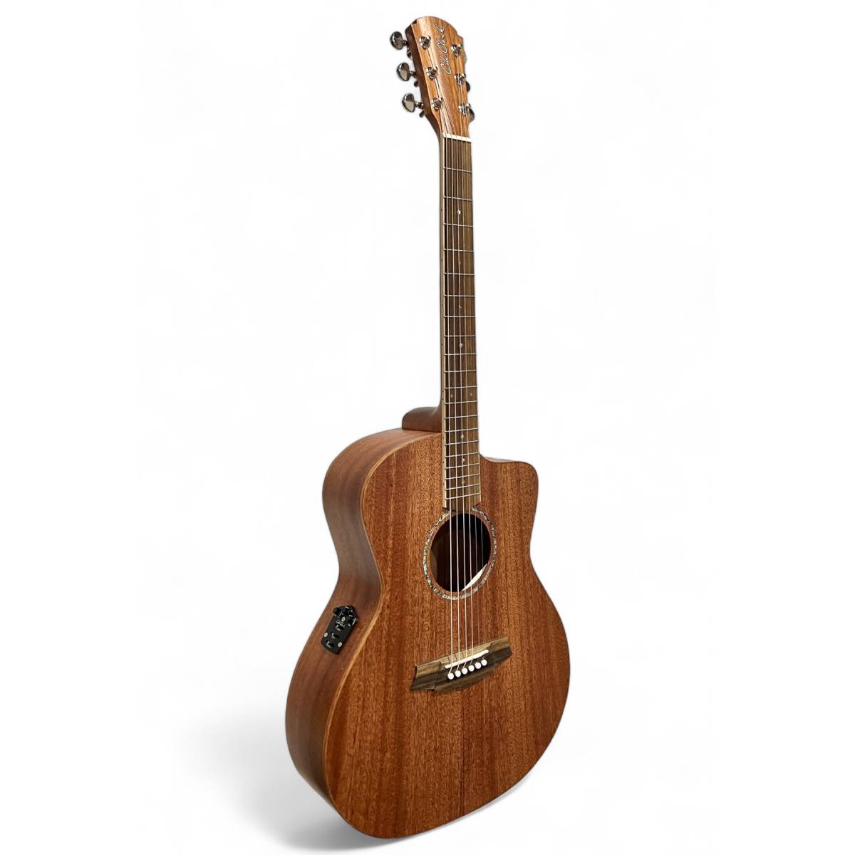 Cole Clark Studio Grand Auditorium Acoustic Guitar - African Mahogany Face, Back & Sides w/ Pickup & Cutaway