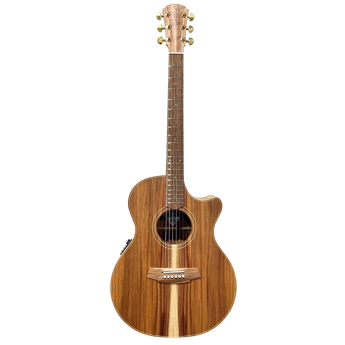 Cole Clark Touring 2 Series AN Grand Auditorium Acoustic Guitar - Australian Blackwood Face, Back & Sides w/ Pickup & Cutaway