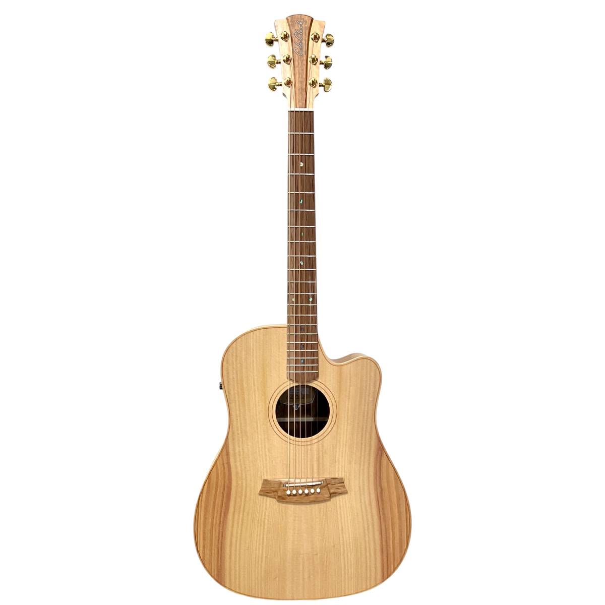 Cole Clark Touring 2 Series FL Dreadnought Acoustic Guitar - Bunya Face, Australian Blackwood Back & Sides w/ Pickup & Cutaway
