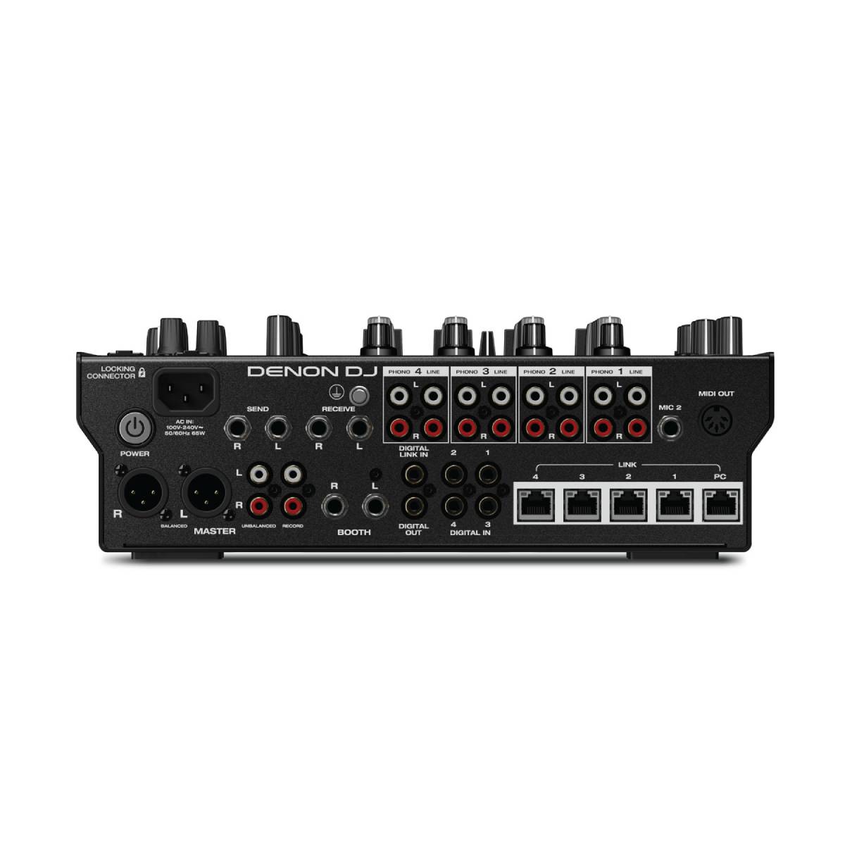 Denon DJ X1850 Professional 4-Channel DJ Club Mixer