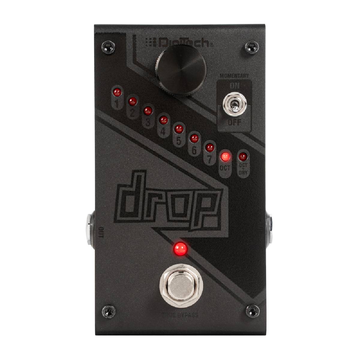 digitech drop pedal problems DigiTech Drop Polyphonic Drop Tune Pedal - Black