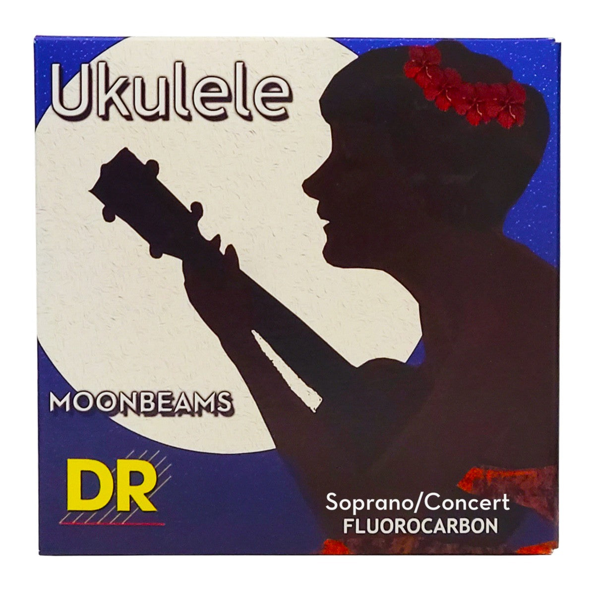 DR Moonbeam UFSC Clear Fluorocarbon Soprano/Concert Ukulele Strings