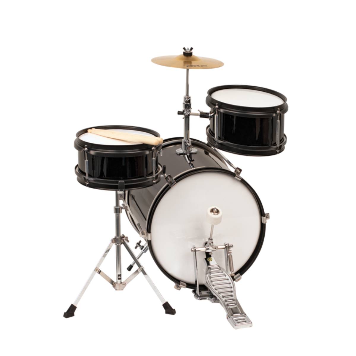 DXP TXJ3 Junior Acoustic Drum Kit 3-Piece - Black