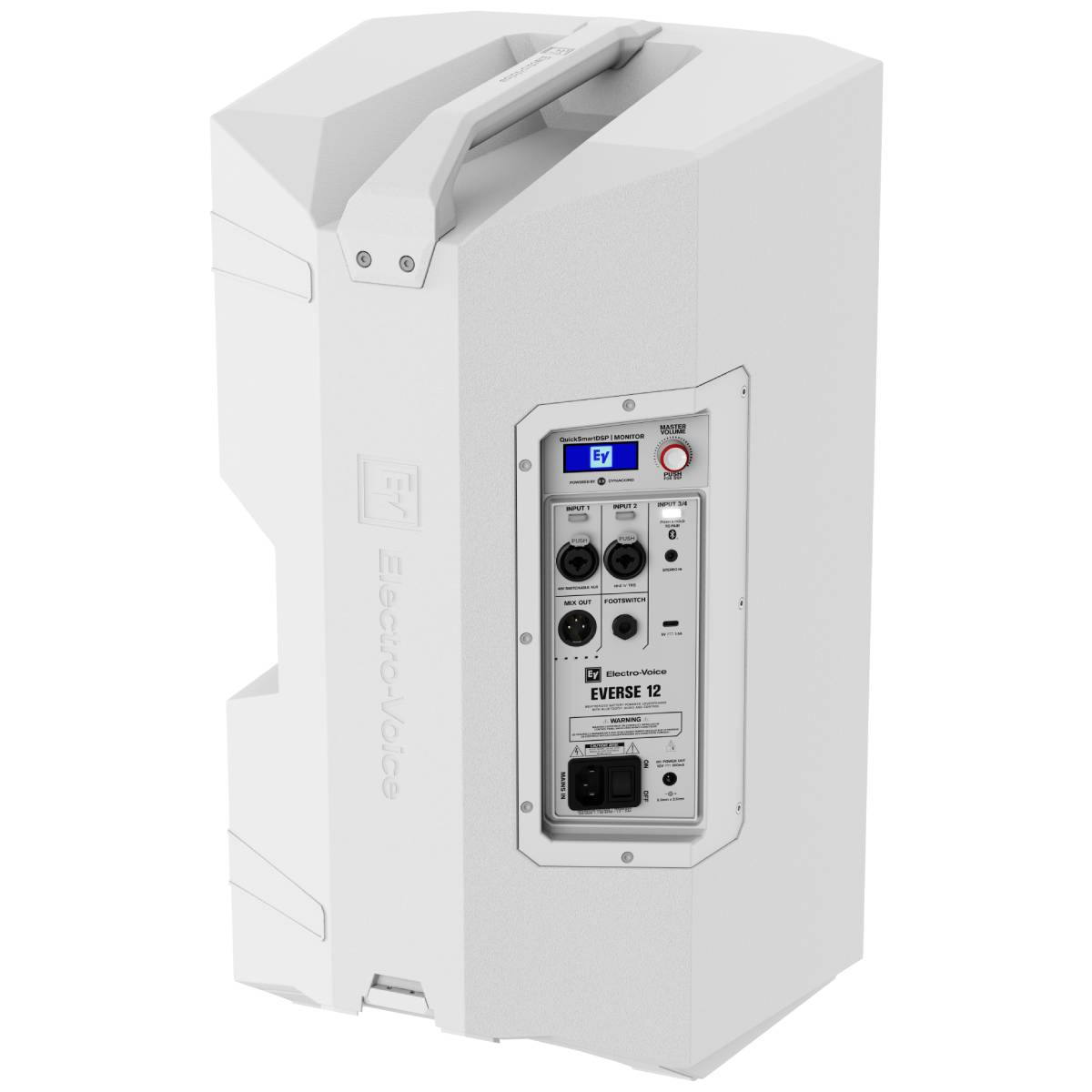 Electro-Voice EV Everse 12 Battery-Powered Speaker w/ Bluetooth - White
