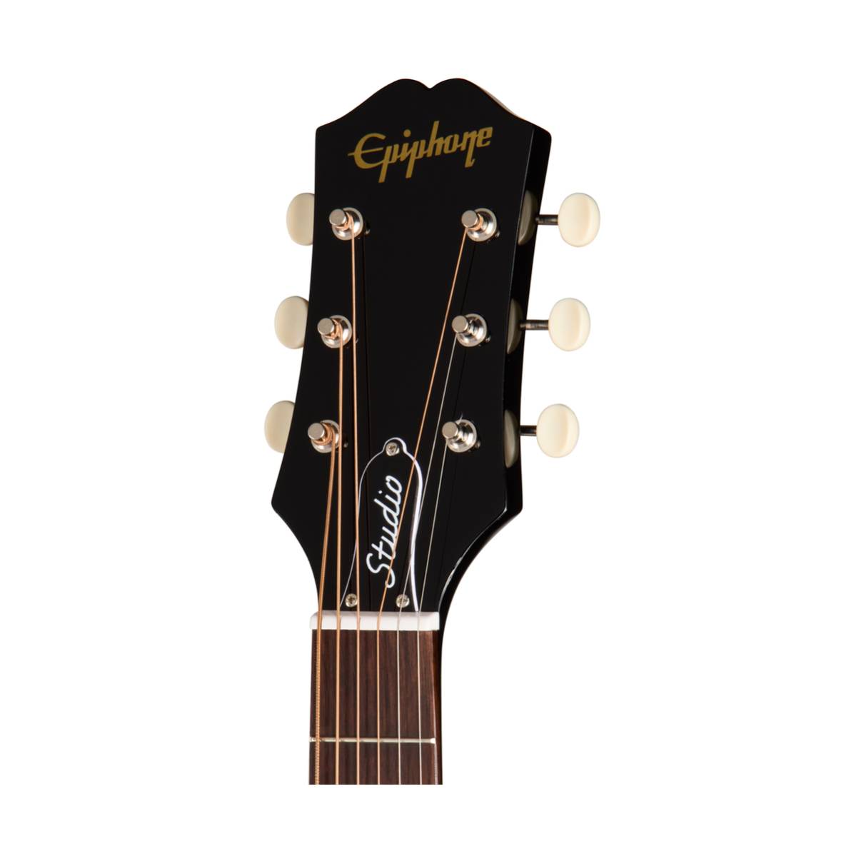 Epiphone Blues King Acoustic Guitar Ebony w/ Pickup - EASBKEBNH1