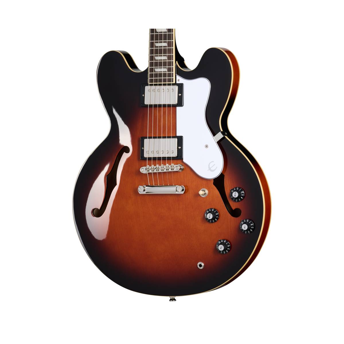 Epiphone Bonehead Signature Riviera Electric Guitar Dark Tobacco Sunburst - EOBHRDTBNH1