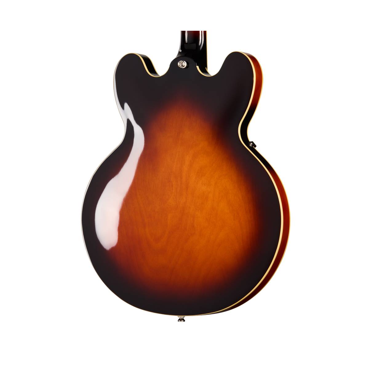 Epiphone Bonehead Signature Riviera Electric Guitar Left Handed Dark Tobacco Sunburst - EOBHRDTBNH1L