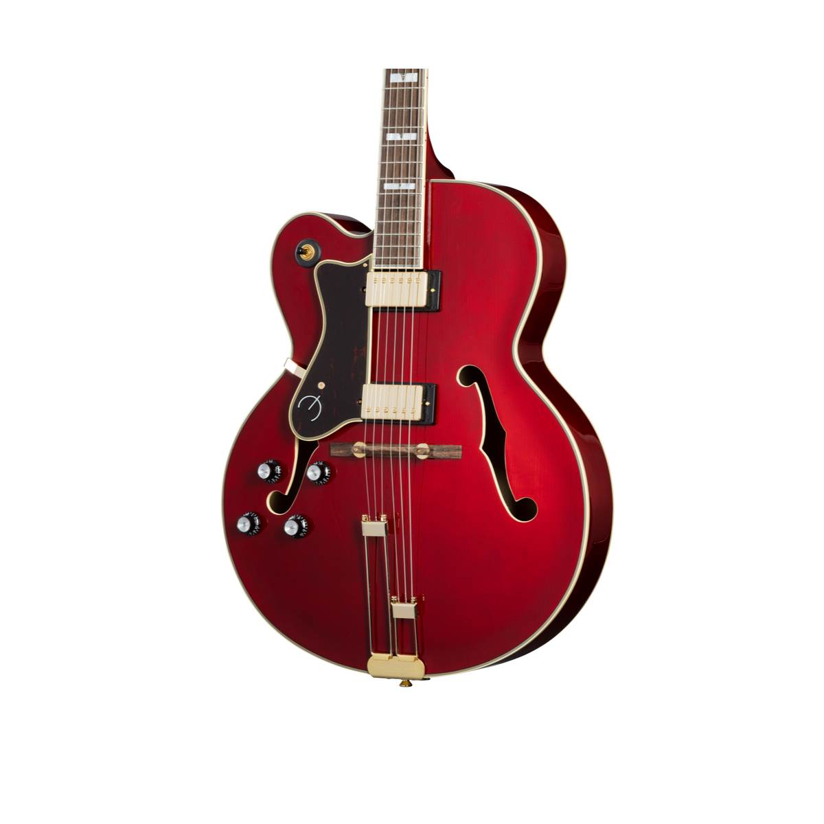 Epiphone Broadway Electric Guitar Semi-Hollow Left Handed Wine Red w/ GigBag - EOBDWWRGHRL