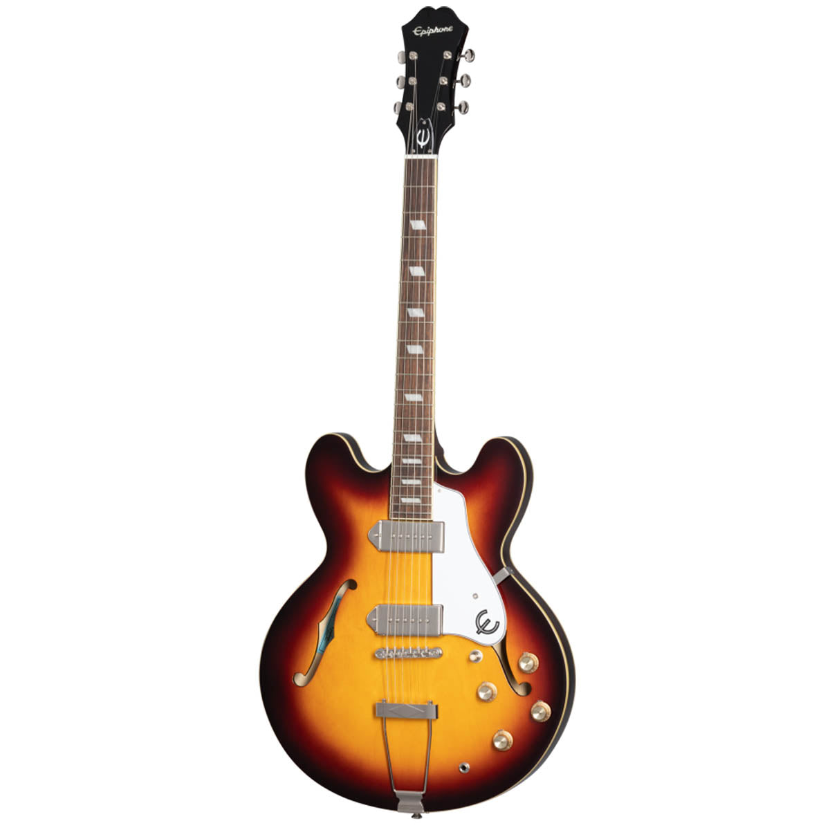 Epiphone Casino Electric Guitar Semi-Hollow Vintage Sunburst w/ GigBag - EOCAVSNH1