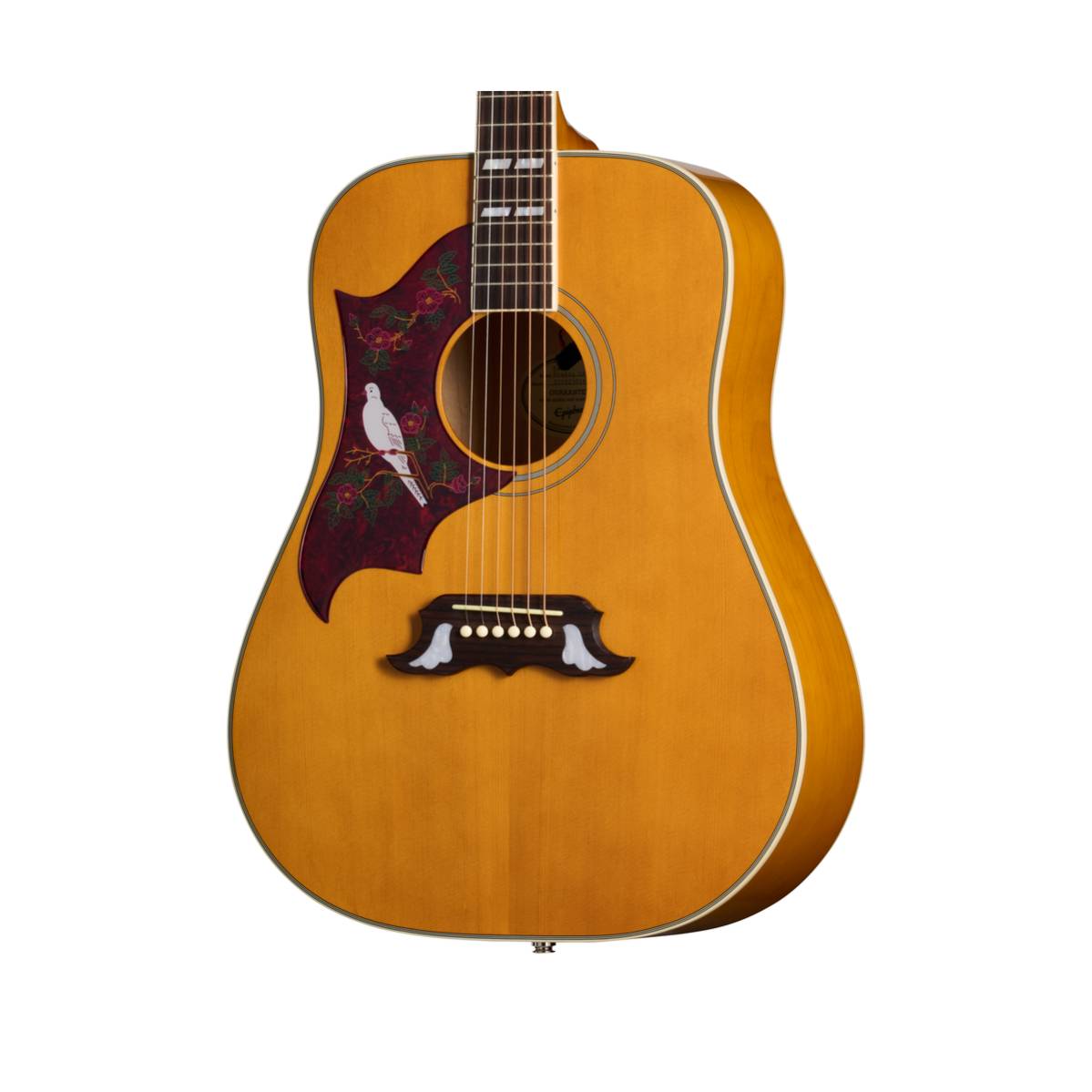 Epiphone Dove Studio Acoustic Guitar Left Handed Natural w/ Pickup - EASDVANNH1L