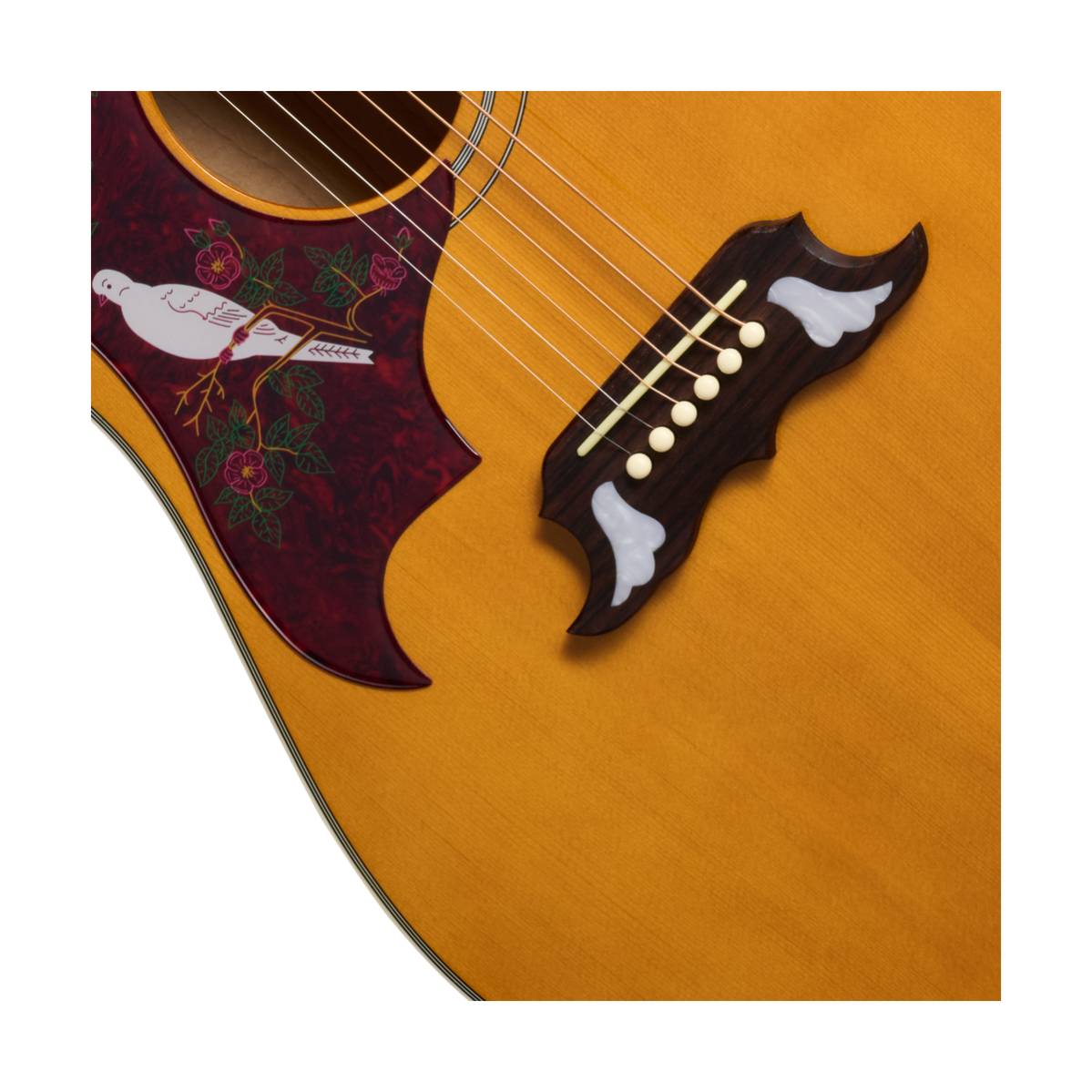 Epiphone Dove Studio Acoustic Guitar Left Handed Natural w/ Pickup - EASDVANNH1L