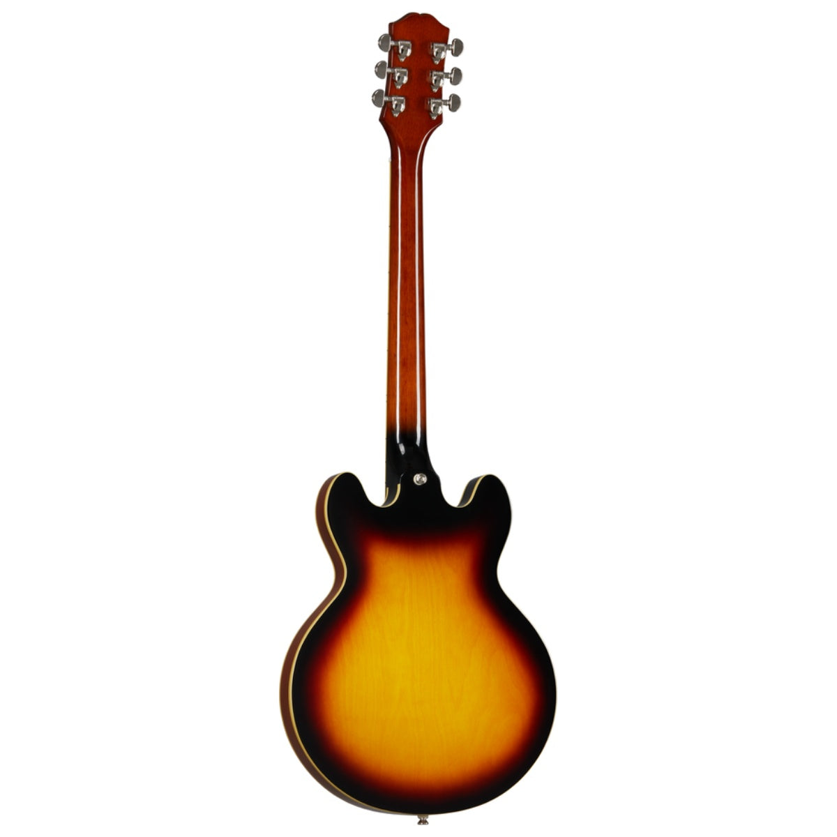 Epiphone ES335 Electric Guitar Semi-Hollow Left Handed Vintage Sunburst - EIES335LVSNHR