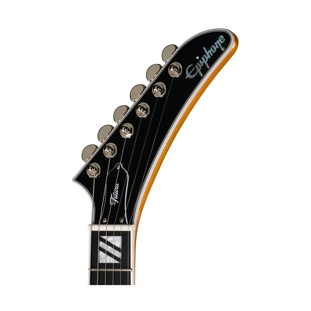 Epiphone Futura Explorer Custom Electric Guitar Firestorm Shift - EIFEXCFSSNH