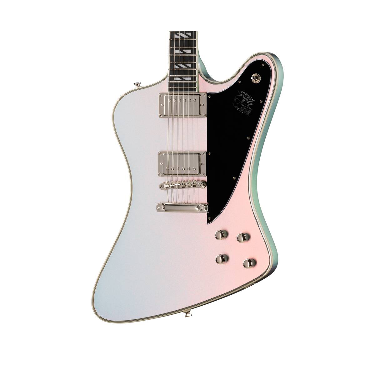 Epiphone Futura Firebird Custom Electric Guitar Quicksilver Shift - EIFFBCQSSNH