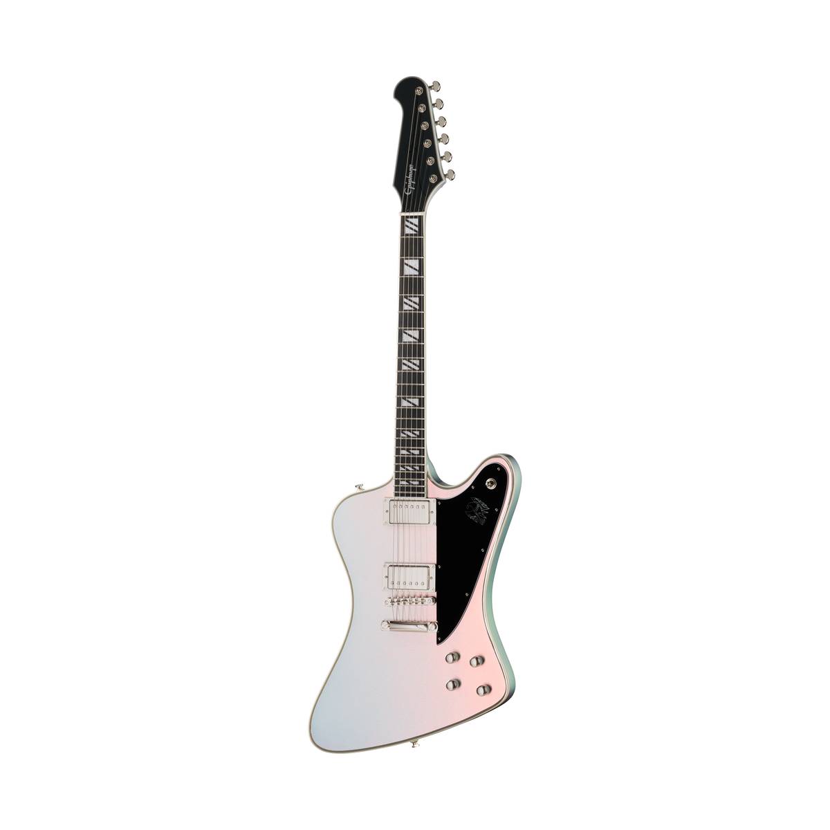 Epiphone Futura Firebird Custom Electric Guitar Quicksilver Shift - EIFFBCQSSNH