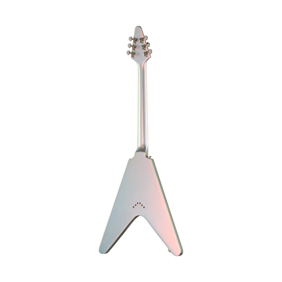 Epiphone Futura Flying V Custom Electric Guitar Quicksilver Shift - EIFFVCQSSNH