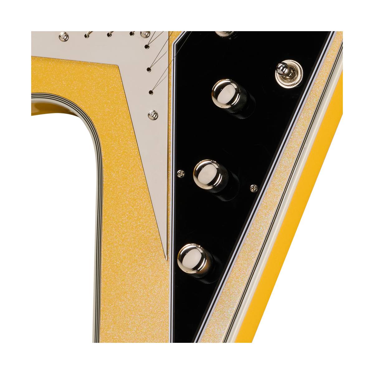 Epiphone Futura Flying V Custom Electric Guitar Solaris Shift - EIFFVCSLSNH