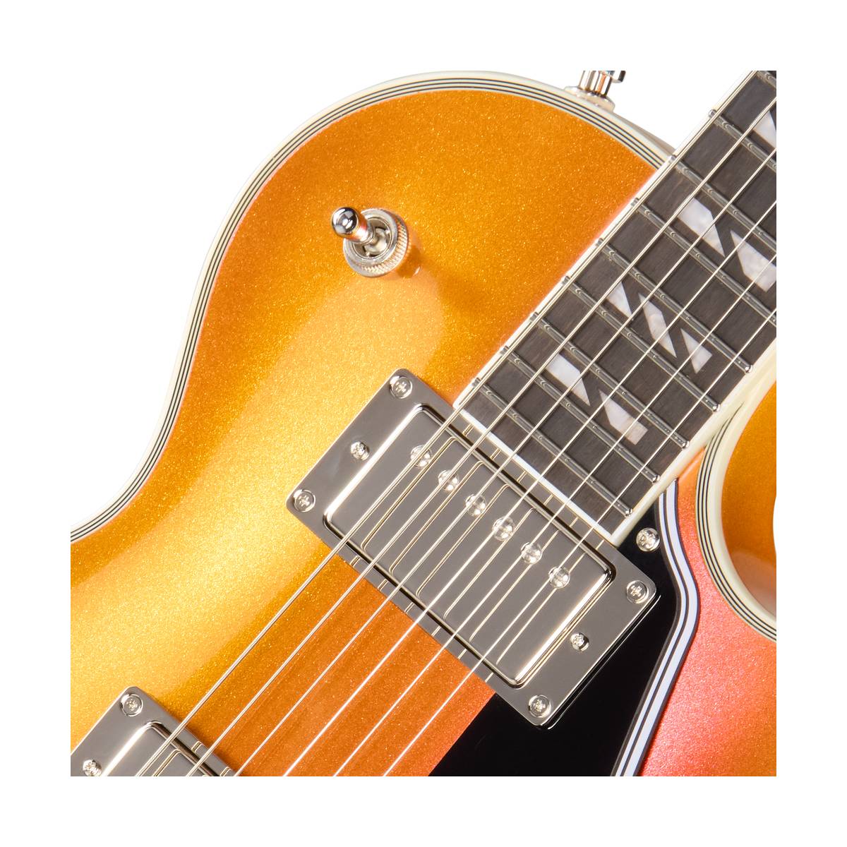 Epiphone Futura Les Paul Custom Electric Guitar Firestorm Shift - EIFLPCFSSNH