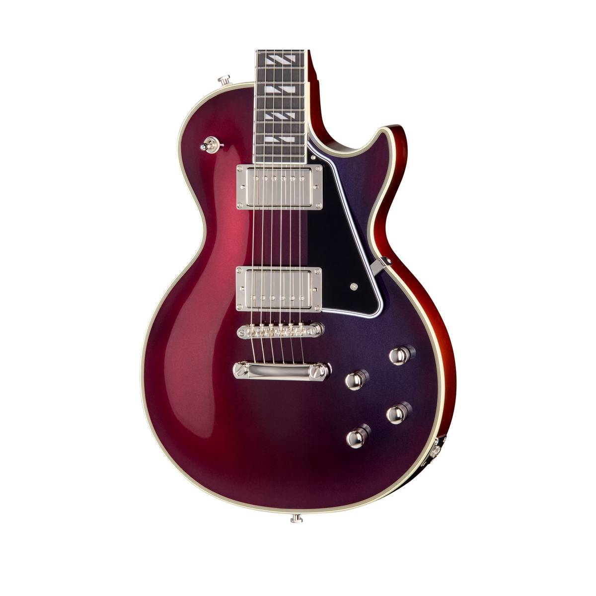 Epiphone Futura Les Paul Custom Electric Guitar Midnight Ember Shift - EIFLPCMESNH