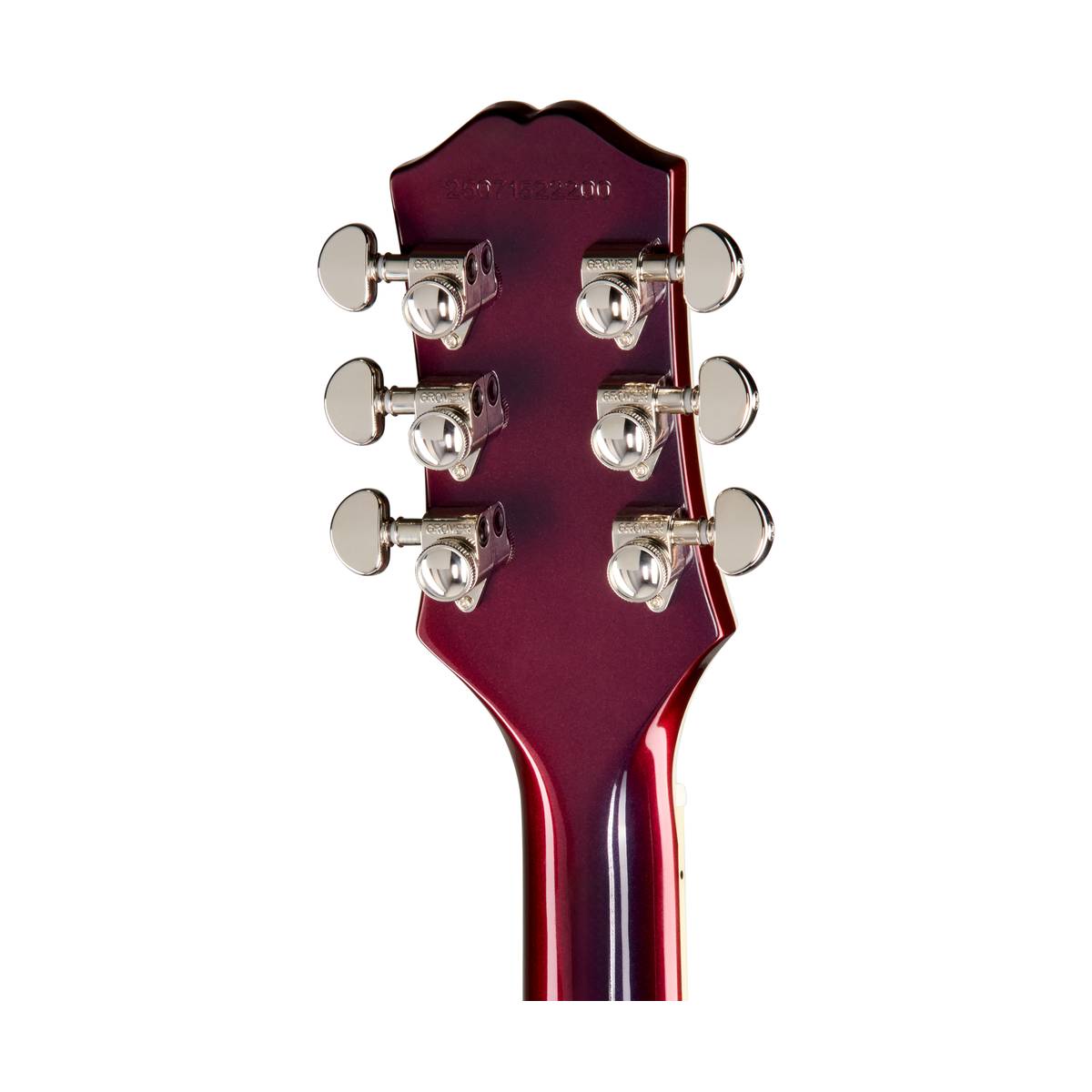 Epiphone Futura Les Paul Custom Electric Guitar Midnight Ember Shift - EIFLPCMESNH
