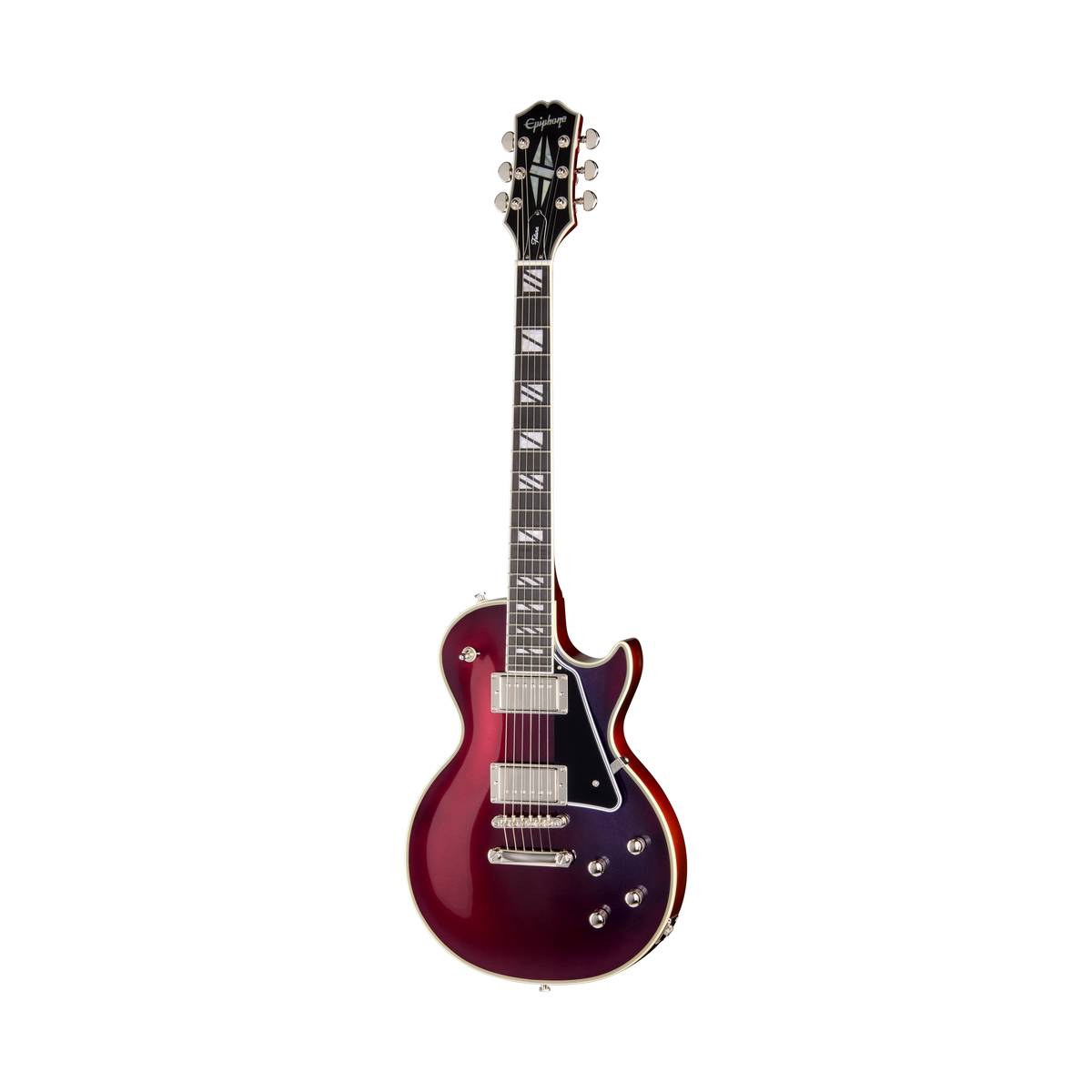 Epiphone Futura Les Paul Custom Electric Guitar Midnight Ember Shift - EIFLPCMESNH