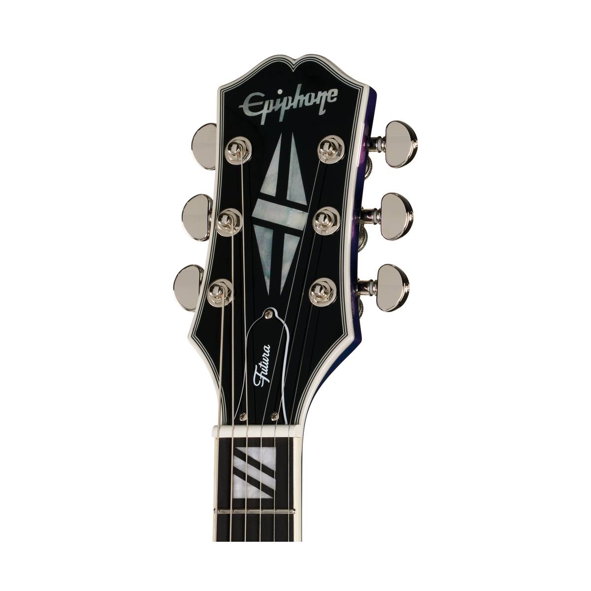 Epiphone Futura Les Paul Custom Electric Guitar Twilight Shift - EIFLPCTLSNH