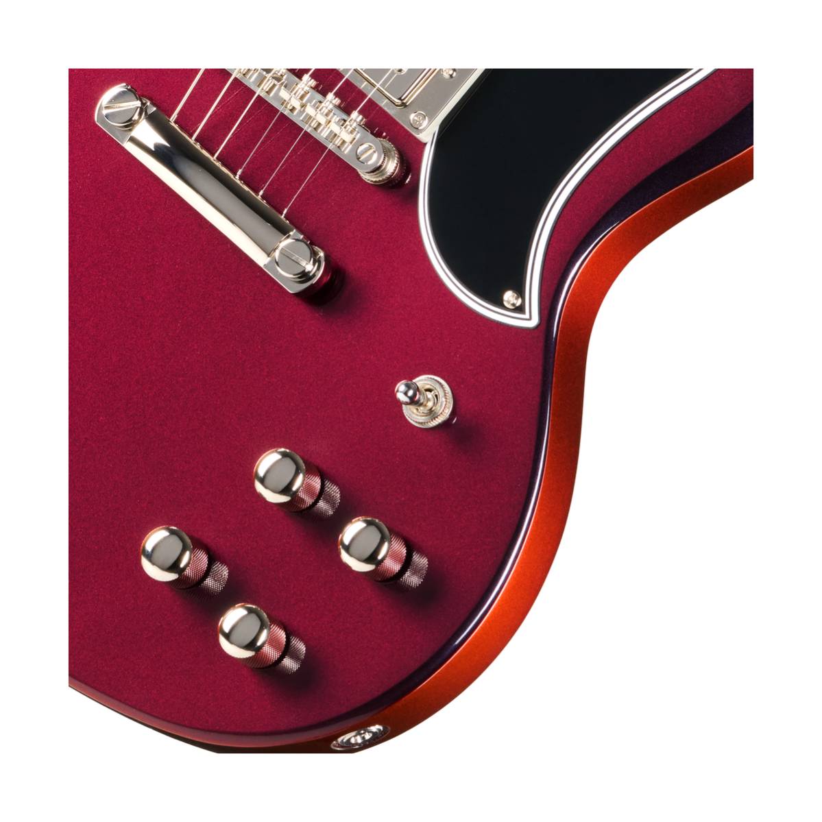 Epiphone Futura SG Custom Electric Guitar Midnight Ember Shift - EIFSGCMESNH