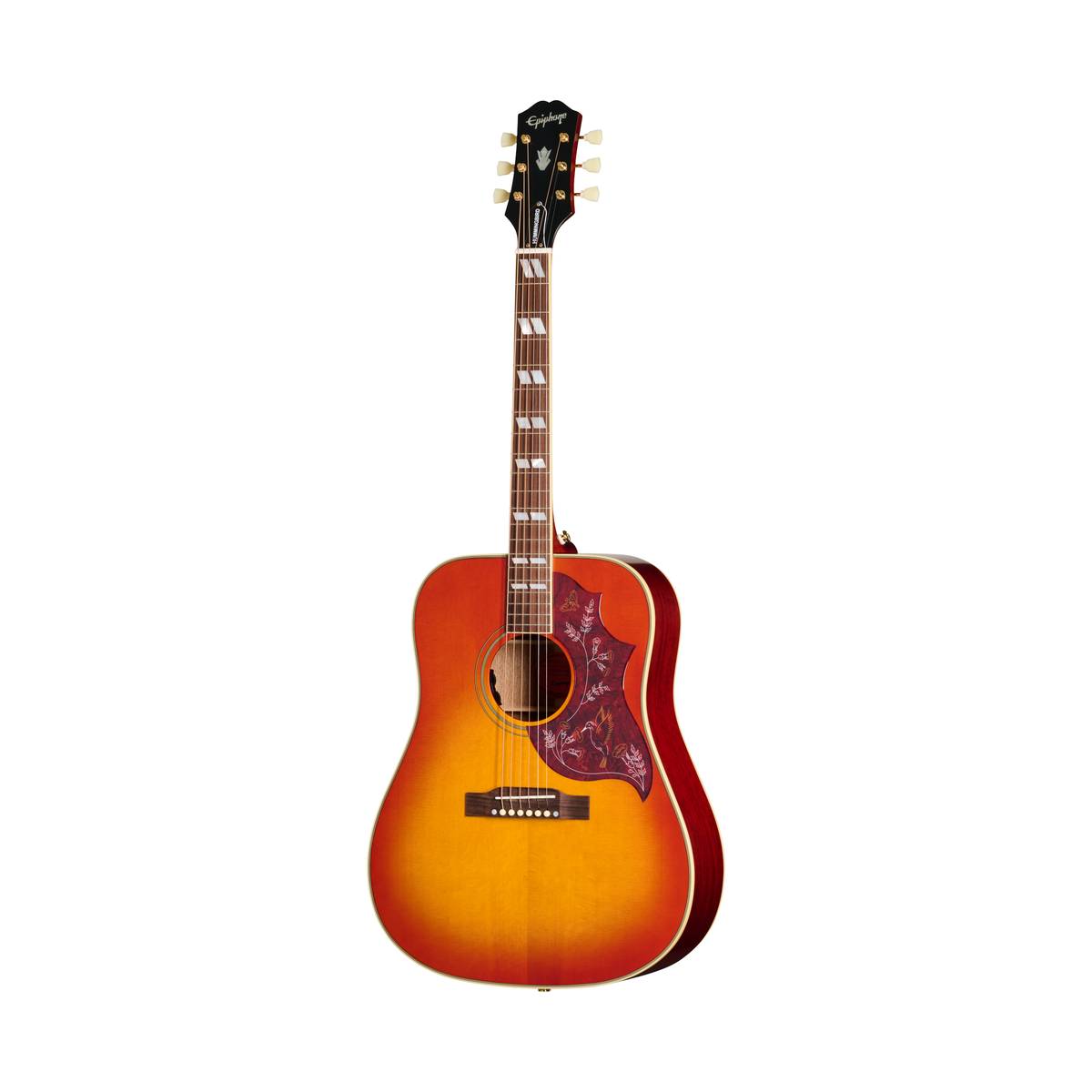 Epiphone Hummingbird Standard Acoustic Guitar Cherry Sunburst w/ Pickup - EIAHBSCSGH1
