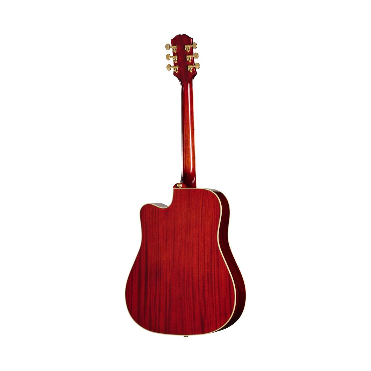 Epiphone Hummingbird Standard EC Acoustic Guitar Cherry Sunburst w/ Pickup & Cutaway - EIAHBCCSGH1