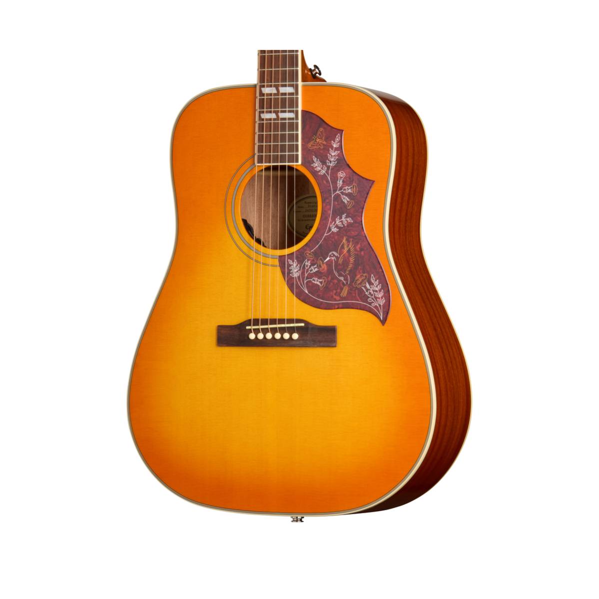 Epiphone Hummingbird Studio Acoustic Guitar Heritage Cherry Sunburst w/ Pickup - EASHBHCNH1