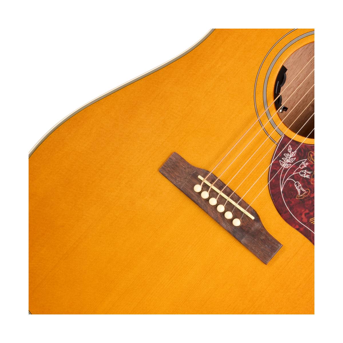 Epiphone Hummingbird Studio Acoustic Guitar Natural w/ Pickup - EASHBANNH1