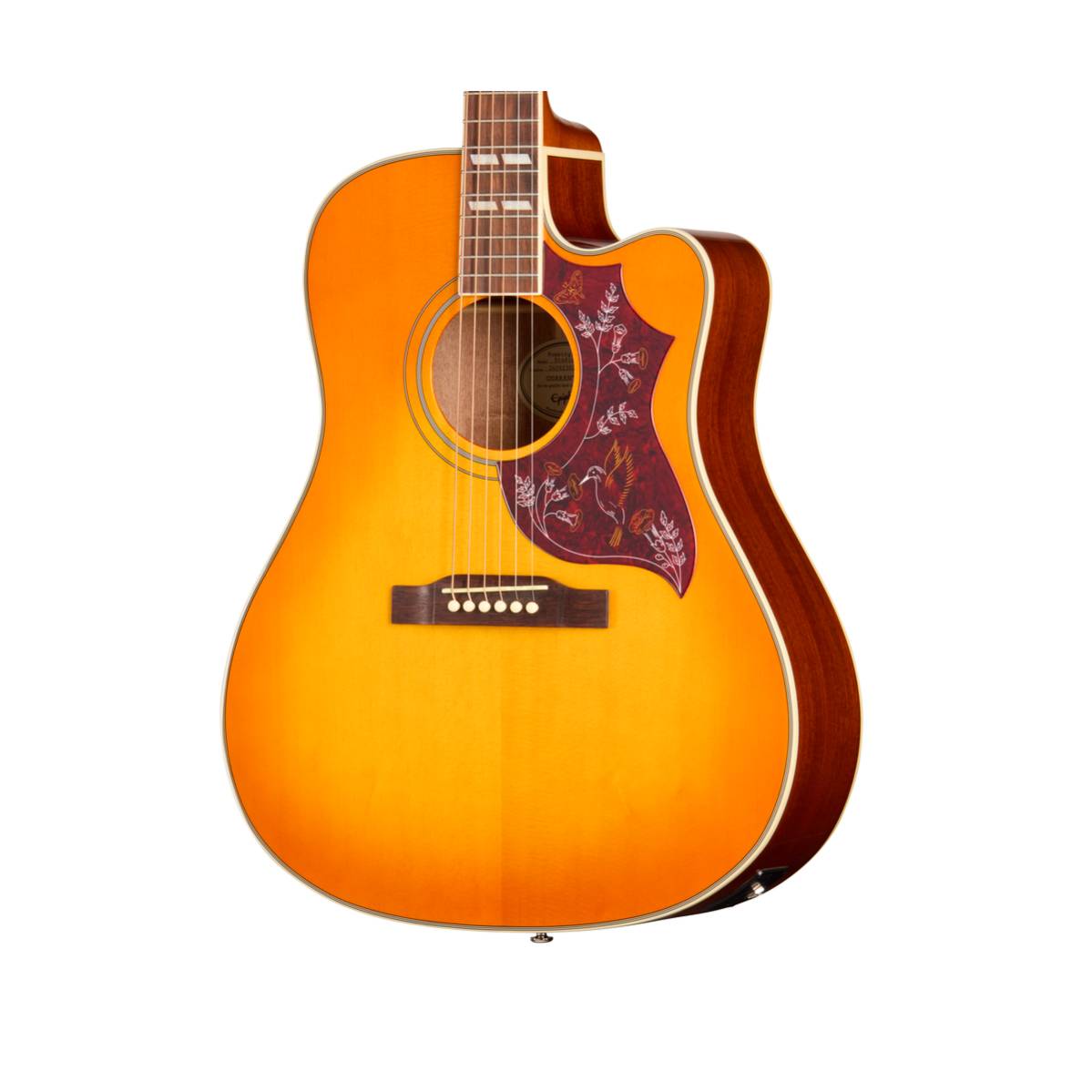 Epiphone Hummingbird Studio EC Acoustic Guitar Heritage Cherry Sunburst w/ Pickup - EASHCHCNH1
