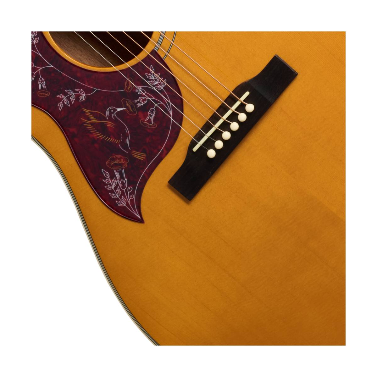Epiphone Hummingbird Studio EC Acoustic Guitar Left Handed Natural w/ Pickup - EASHCANNH1L