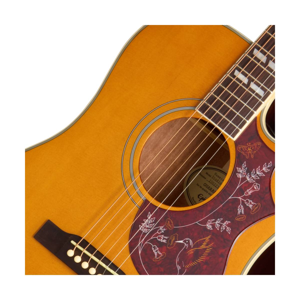 Epiphone Hummingbird Studio EC Acoustic Guitar Natural w/ Pickup - EASHCANNH1