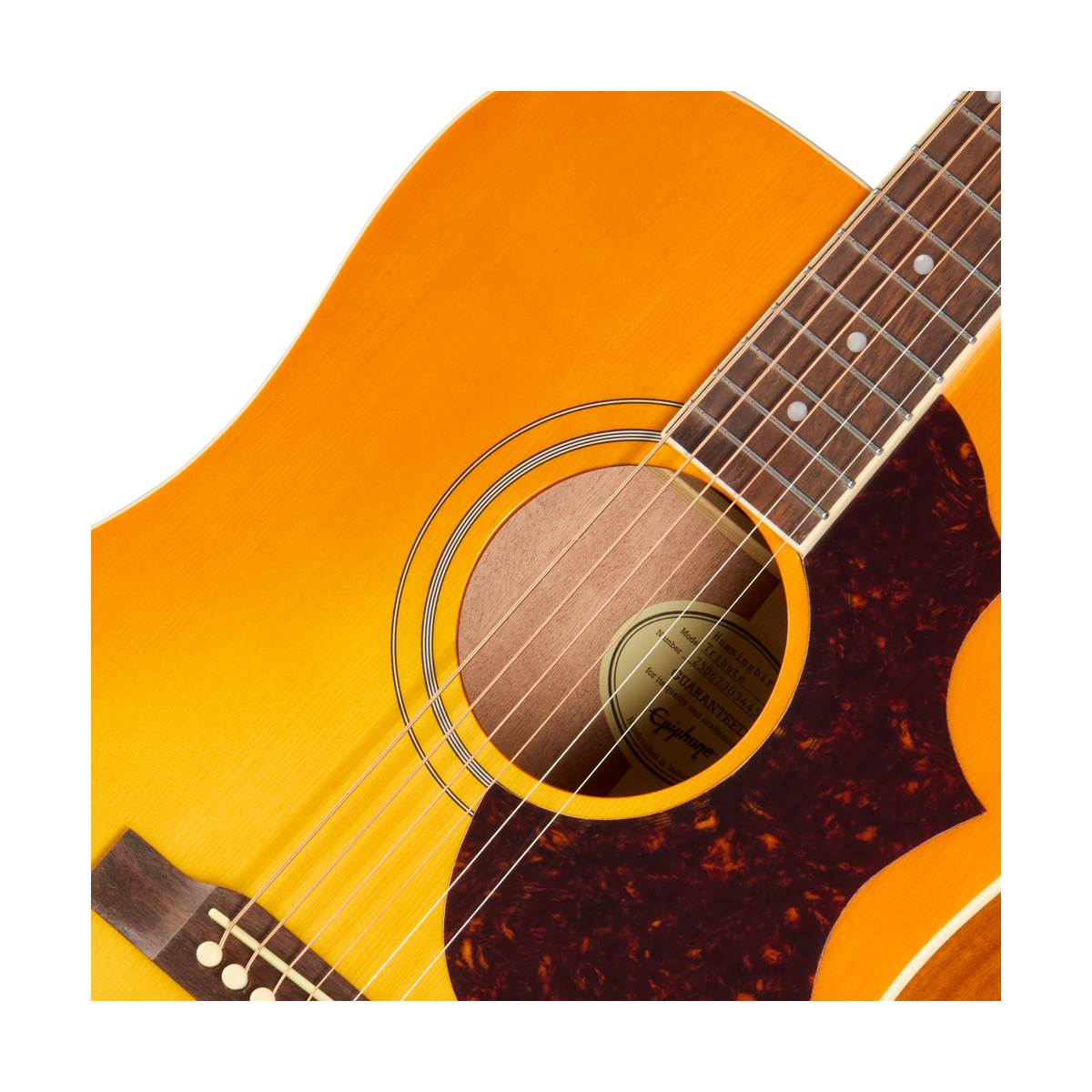 Epiphone Hummingbird Tribute Acoustic Guitar Heritage Cherry Burst - ETHBHSNH