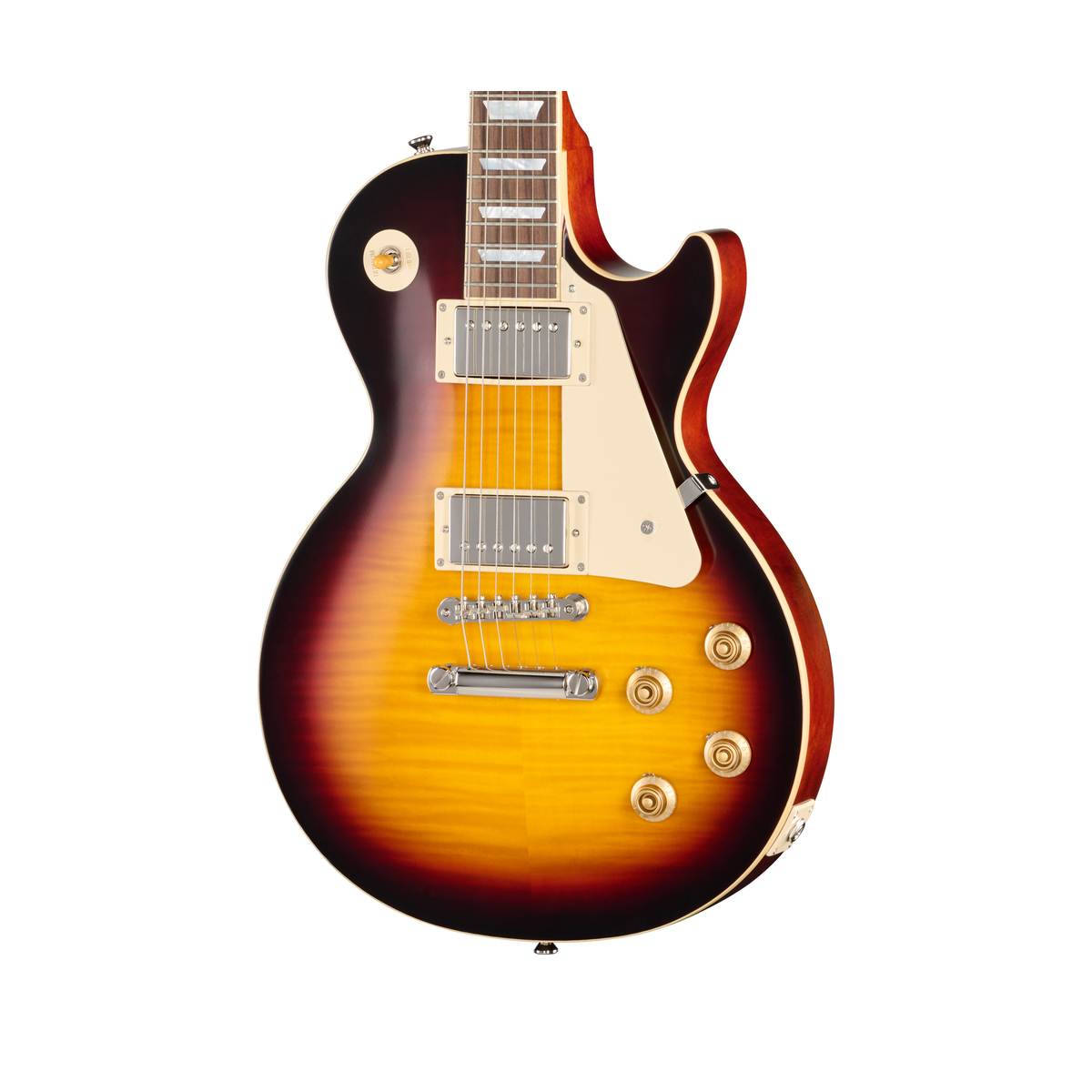 Epiphone Inspired by Gibson Custom 1959 Les Paul Standard Electric Guitar Dark Burst - ECLPR9DKNH1