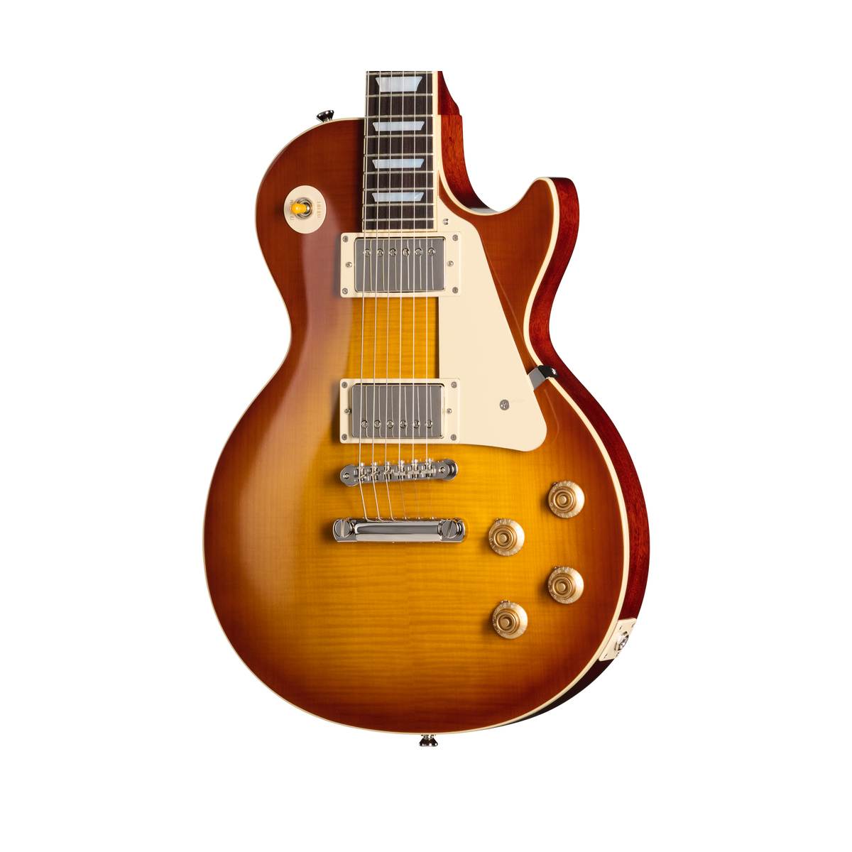 Epiphone Inspired by Gibson Custom 1959 Les Paul Standard Electric Guitar Golden Poppy Burst - ECLPR9GPNH1