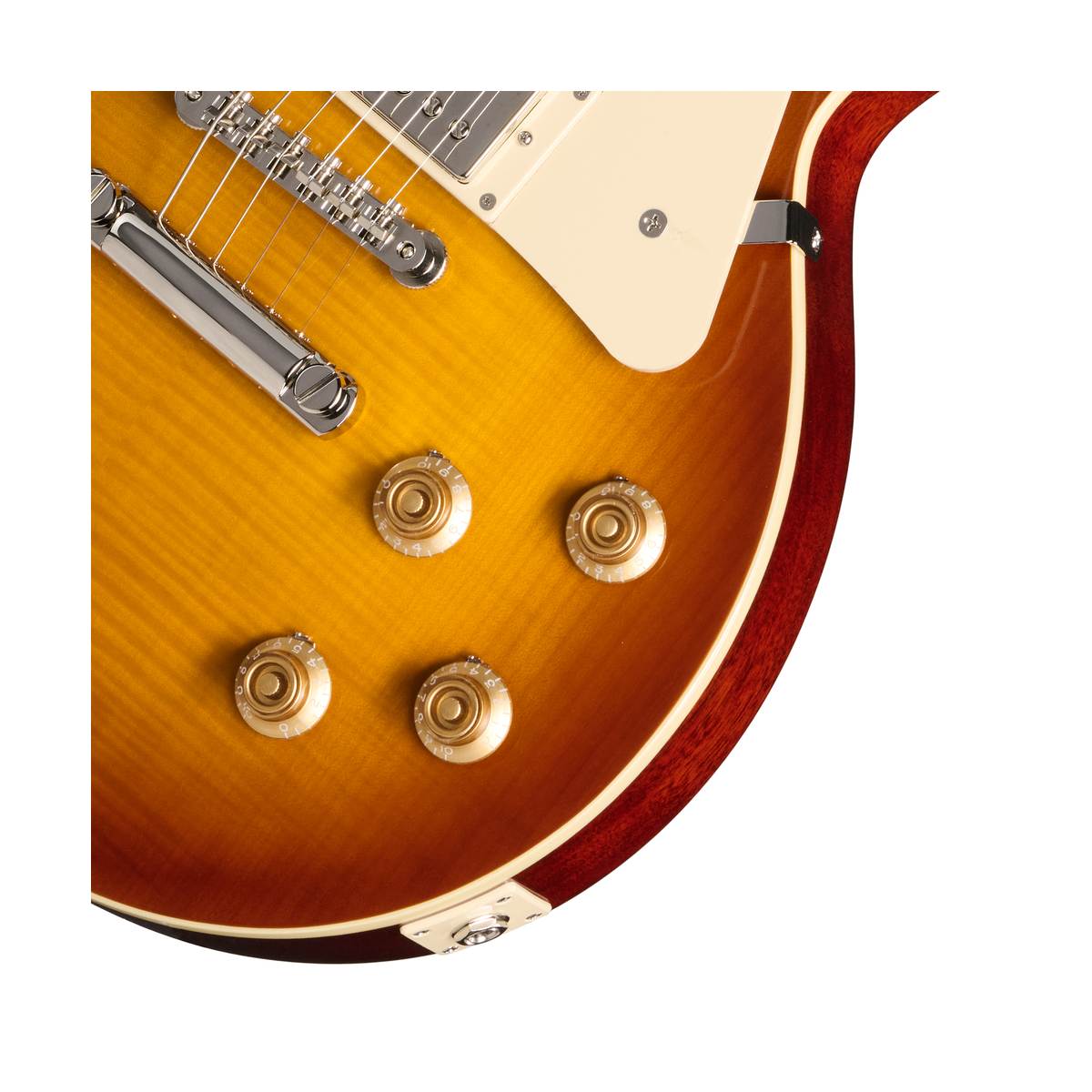Epiphone Inspired by Gibson Custom 1959 Les Paul Standard Electric Guitar Golden Poppy Burst - ECLPR9GPNH1