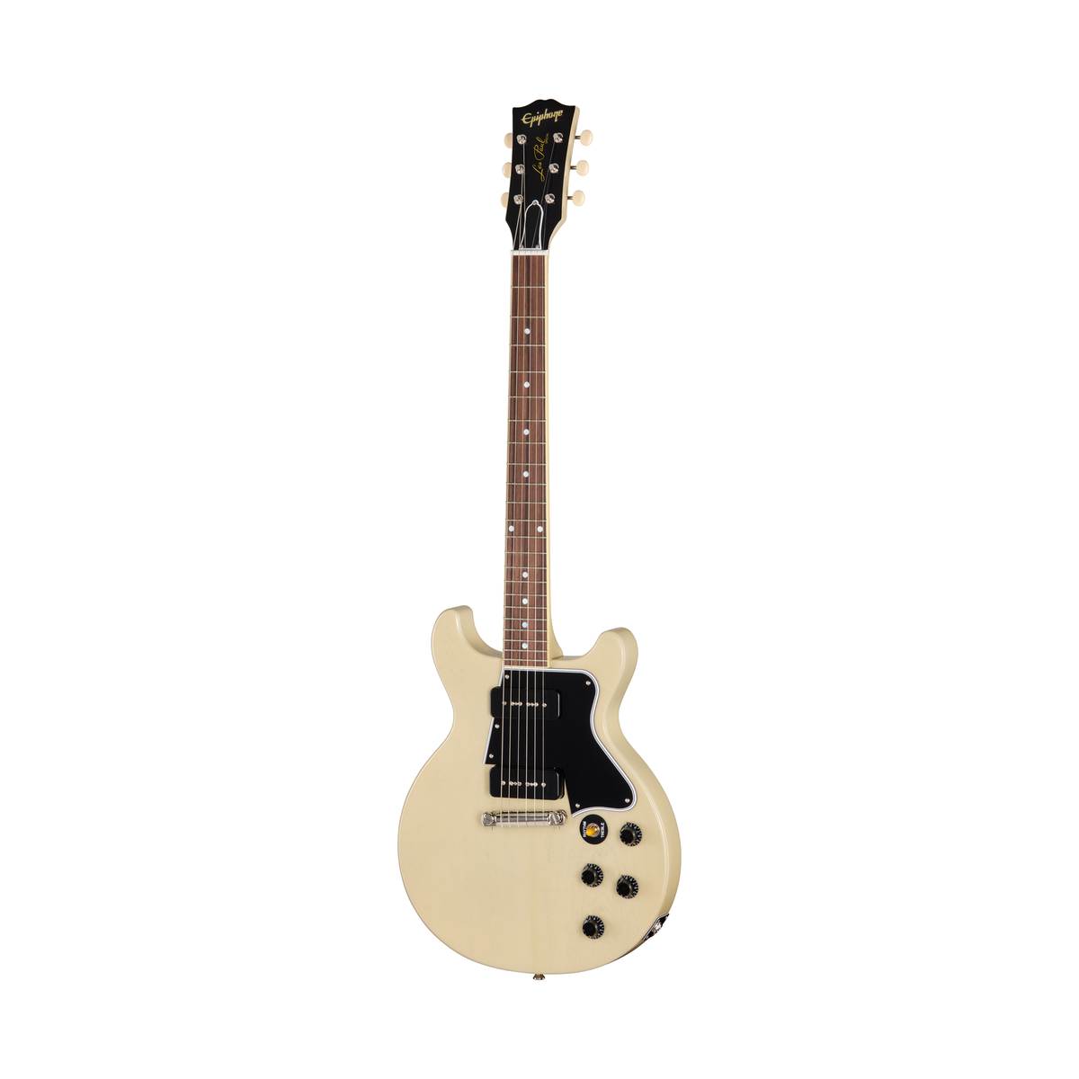 Epiphone Inspired by Gibson Custom 1960 Les Paul Special Double Cut Electric Guitar TV White - ECLSR0TWNH